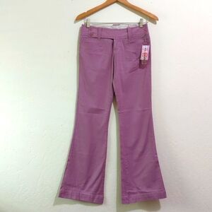 DNA Vintage Orchid Pink Flared Leg Pants Sizes 3 & 5 Juniors